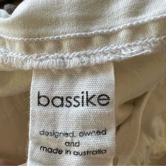 Bassike Canvas cotton Paperbag shorts 17252 - Picture 8 of 10